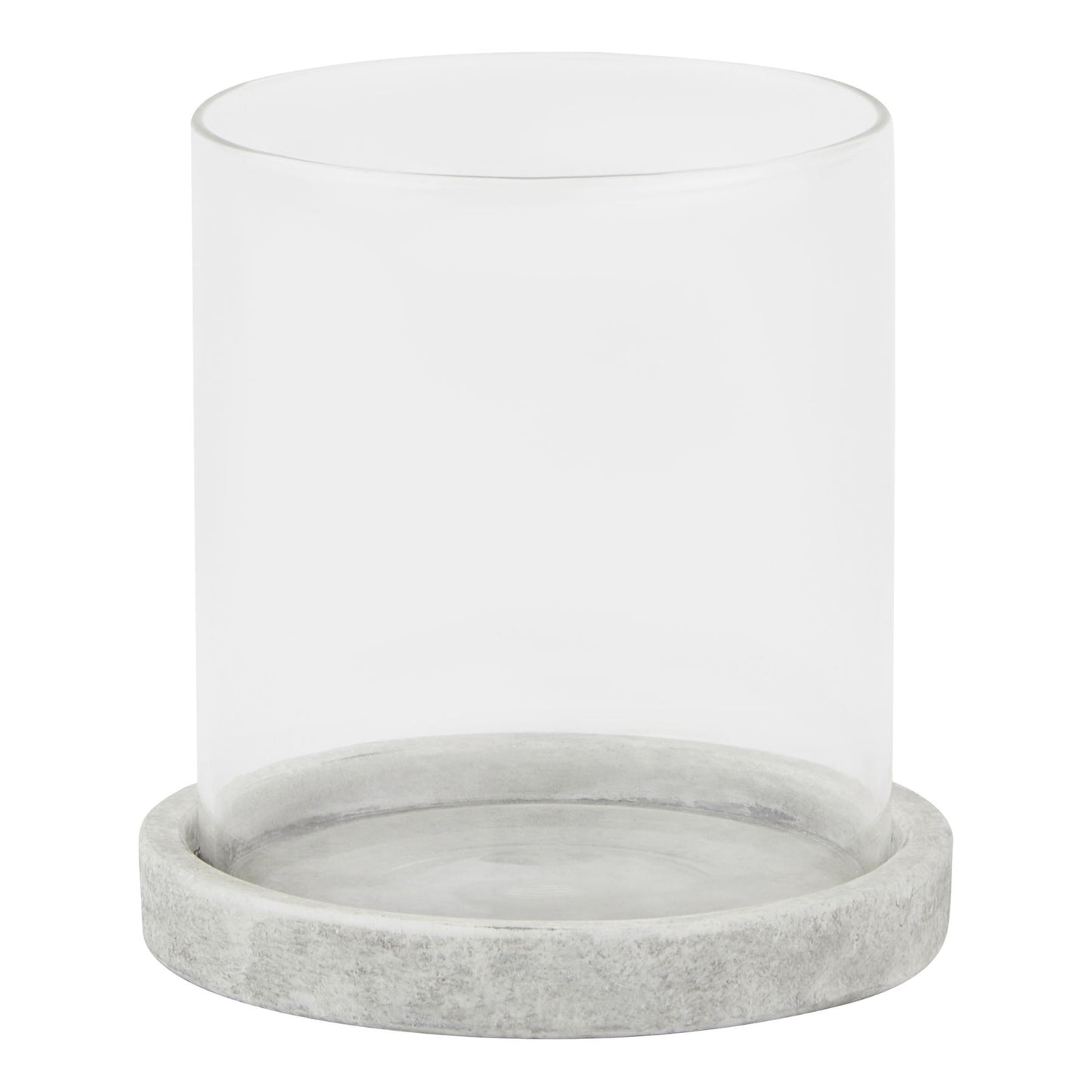 Grey Stone Hurricane Lantern